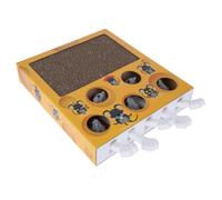 TIAKI Whack-a-Mole 2-in-1 Cat Toy - 36 x 26 x 6cm (L x W x H)