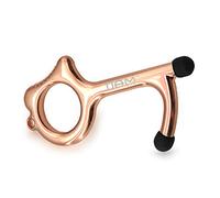 TIAM Contactless Door Opener Tool, Antimicrobial Hygiene Keychain, Ergonomic Hook No Touch Key Safety Tool for Outdoor Door Handle Closer Touchscreen ATM Mobile Stylus