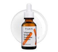 TIAM Vitamin C24 Surprise Serum - Face Brightening Serum & Vitamin C Moisturiser for Face | Dark Spot Corrector Vitamin C serum for Face | Discoloration Correcting Serum & Night Moisturiser 1.01 fl oz