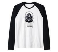 Tiamat Dragon Chaos Primordial Goddess Mesopotamian Raglan Baseball Tee