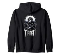 Tiamat Dragon Chaos Primordial Goddess Mesopotamian Zip Hoodie