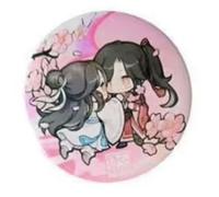 Tian Guan Ci Fu Heaven's Official Blessing Anime Hua Cheng Xie Lian 2.3" Soft Metal Button Pin Badge