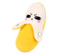 TIAN TIAN DING Magic Banana Plush Toy, Interactive Music Doll with Motion Sensor, Cute Touch Sensitive Fruit Shape for Tummy Time & Beat Activity, Soft Stuffed Collectible Pillow Gift
