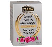 TIANA Fairtrade Organic Rose Oil Anti-Ageing Balm for Younger Skin, 100ml Pack of 1