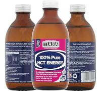 TIANA Fairtrade Organics Pure MCT Oil Energy, Weight Loss, 500ml (Pack of 2)