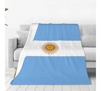 Tianbaozdp Argentine flag Print Blanket for Bed Sofa Travel and Camping,Super Soft Blanket for All Seasons