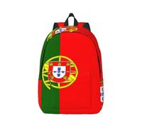 Tianbaozdp Portuguese flag Print Canvas Backpack Casual Daypack Laptop Backpack Women man Travel Bag Satchel