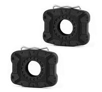 Tianbi 1 Pair Road Bike Pedal Adapters, Anti-skid Clipless Platform Pedal Adapters, Converts Clipless into Flat Pedals Road Bike Pedal Adapters for Bicycle