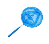 Tianbi Pool Skimmer, Swimming Pool Pond Flat Net,Hand Leaf Skimmer Net with Telescopic Pole Swimming Pool Fine Mesh Leaf Skimmers Rake Net for Cleaning Swimming Pool