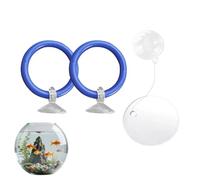 Tiancaiyi Aquarium Feeding Ring, Floating Feeder, With Strong Suction Cup Betta Food Ring, Engaging Aquarium Decor For Active Bettas