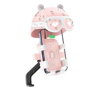 tiancaiyi Bike Phone Mount - 360 Degree Rotation Shock Absorption,Bicycle Mount Phone Holder - for Mountain Road Riding City Touring Travel Adventure Navigation