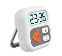tiancaiyi Digital Timer - LCD Display Quiet Clock Gadgets,Bathroom Timer - for Baking, Grilling, Classroom, Studying, Workouts, Professional Chef, Seniors, Home, Offices