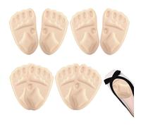 tiancaiyi High Heel Pads - Comfortable Foam Padding - 4-Pair Foot Cushions for High Heels,for Women Brides Office Travel Dating Walking Dancing Outdoor