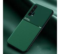 TIANCI Case for Honor 20 Pro, Skin Texture is Non-Slip and Shockproof Phone Case, [Skin-Friendly PU Leather] [Ultra-Thin TPU] Cover for Honor 20 Pro-Green