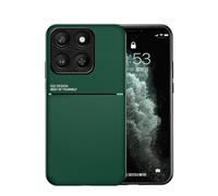 TIANCI Case for Honor 400 Smart, Skin Texture is Non-Slip and Shockproof Phone Case, [Skin-Friendly PU Leather] [Ultra-Thin TPU] Cover for Honor 400 Smart Green