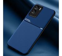 TIANCI Case for Honor 90 Lite, Skin Texture is Non-Slip and Shockproof Phone Case, [Skin-Friendly PU Leather] [Ultra-Thin TPU] Cover for Honor 90 Lite Blue