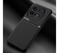 TIANCI Case for Vivo iQOO 13, Skin Texture is Non-Slip and Shockproof Phone Case, [Skin-Friendly PU Leather] [Ultra-Thin TPU] Cover for Vivo iQOO 13 Black