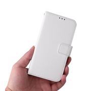 TIANCI Wallet Case for Xiaomi Redmi K90 Pro Max Cover, Flip Case for Xiaomi Redmi K90 Pro Max Retro Style Wallet Stand Cover White