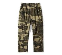 Tianerhay Boys Camouflage Cargo Trousers Kids Camo Combat Pants Multi-Pocket Cotton Outdoor Trousers for Hiking Camo 169 150-UK 9-10 Years