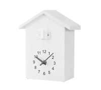 Tianeri Decorative Wall Clock Cuckoo - Wall Art Timed Bird Clock,Battery Powered Cuckoo with, Modern Wallclock, Decor for Living Room Bedroom Kitchen