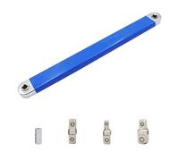 Tianeri Extension Wrench Set,15-Inch Ratcheting Extender Hand Tool - Offset Extension Wrench Impacting - for Car Repair Mechanical Maintenance Water Pump Air Conditioning Units