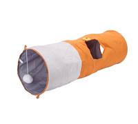 TianfuSpanda Cat Tunnel, Collapsible Interactive Pet Tube for Indoor Cats Dogs, Foldable Portable Play Tunnel with Steel Wire Frame, Suitable for Small to Medium Pets