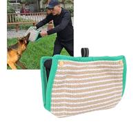 TianfuSpanda Dog Bite Pillow for Training, Jute Tug Toy Abrasion Resistant for Large Breed German Shepherd, Bite Tugger for Bite Work Obedience Training