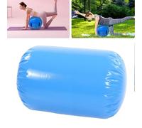 TianfuSpanda Gymnastics Air Roller 0.7x0.9m PVC Inflatable Tumbling Roller with Manual Pump for Training (Blue)