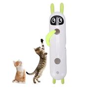 TianfuSpanda Smart Sensing Caterpillar Cat Toy, Suction Cup Automatic Moving Teaser Toy, Electric Interactive Play for Indoor Kittens Cats Boredom Relief Entertainment