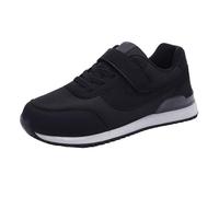 [Tiangong Light Dance] Women's Breathable and Lightweight Casual Sports Shoes Fashionable Comfortable and Sheep Shoes (Black, 7.5)