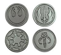 Tiangong Symbols 4-Piece Set Jedi Order Mythosaur Skull Galactic Empire Rebel Alliance Costume Prop
