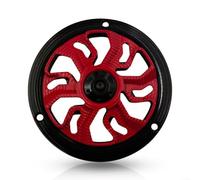 TIANHENGMart Custom Fit Motorcycle Fan Cover for Sprint Primavera 150 - Stylish Engine Cooling Component Dustproof Shield Red(Red)