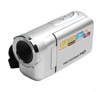 TIANHENGMart Lightweight HD Camera Featuring a 2 4 Inch Display and Powerful Zoom Functionality for Detailed Shots (silver)