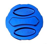 TIANHENGMart Vented Fuel Cap for Motorcycle - Decorative Oil Cap with Air Vent Hose for 50cc to 125cc(Blue)