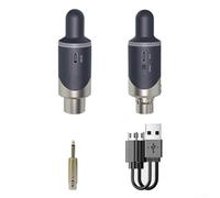 TIANHENGMart Wireless Microphone System Featuring Robust Metal Build and Long Battery Life for Active Use