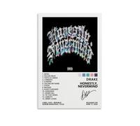 TIANJIAK Drake Poster Honestly, Nevermind Music Album Cover Poster Posters And Prints Canvas Wall Art Posters 12x18inch(30x45cm) Unframe-style