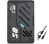 Tianken Ultra Slim Portable External Hard Drive USB 3.1 Type C HDD Storage for PC, Laptop, Mac, Xbox one, PS4, PS5 (1TB)