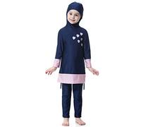 TianMai Muslim Swimwear for Girls Hijab Islamic Swimsuits Swaddle Ärmel Burkini Muslim Swimwear