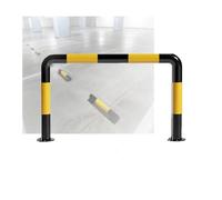 TIANQIHAO U Shape Security Bollards, Driveway Protect Bumper,Traffic Warning Posts,Easy Installation, For Driveway Garage Parking Space,100x60x0.15cm