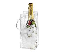 TianqqYongyong 5Pcs Ice Wine Bag,Portable Collapsible Champagne Ice Bag,Leakproof Ice Pouch Bags,with Handle,for Bar,Home