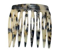 TIANQUXNGI 1PC Hair Side Combs French Styles DesignS with Acetate Finish Small Clip Hair Accesories for Women Secure Styling
