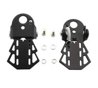 TIANQUXNGI 2Pcs Bike Pedal for Rear Foot Bike Back for Seat Foot Stand Thicken Cycling Rear Saddle Bike Accessories