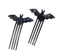 TIANQUXNGI 2pcs Unisex Bat Shaped Hairpins Daily Wear Hair Clip Fancy Dress Hair Pin for Distinctive Styles Statements