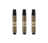 TIANQUXNGI 3 Pieces Black Replacement Barrels for Soft Tip and Steel Tip Darts 49mm 16g with 2BA Thread