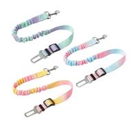 TIANQUXNGI 3pack Removable Dog Seats Belt Dog Harnesses Car Drives Seats Dog Belt for Small to Large Dogs