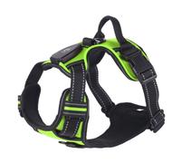 TIANQUXNGI Adjustable Pet Glowing Chest Back Harness LED Dog Vest Soft Out Walking Dog Harness Sturdy Buckle Pet Harness for Night