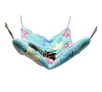 TIANQUXNGI All-Purpose Hamster Hammock Small Pet Cage Glider Bed Hanging Hammock Rat Swinging for Chinchilla Parrot Guinea Pig Rat