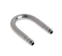 TIANQUXNGI Aquariums Airline Tubing StainlessSteel Pipe UShape FishTanks Tube Metal Pipe for 4mm Air Line Hose