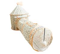 TIANQUXNGI Cats Tunnel Tube Kitten Tunnels Toy Tent House for Indoor Cats Bored Pet Toy Peek Hole for Hide-and-Seek