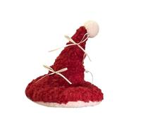 TIANQUXNGI Christmas Hair Clip 2000s Trend Side Clip Santa Sweet Furry Bowknot Sweet Realistic Photo Props